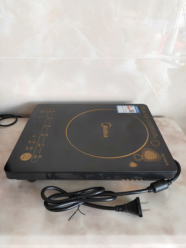 midea/美的 c21-wk2102t电磁炉家用智能正品触摸爆炒小型电池炉灶