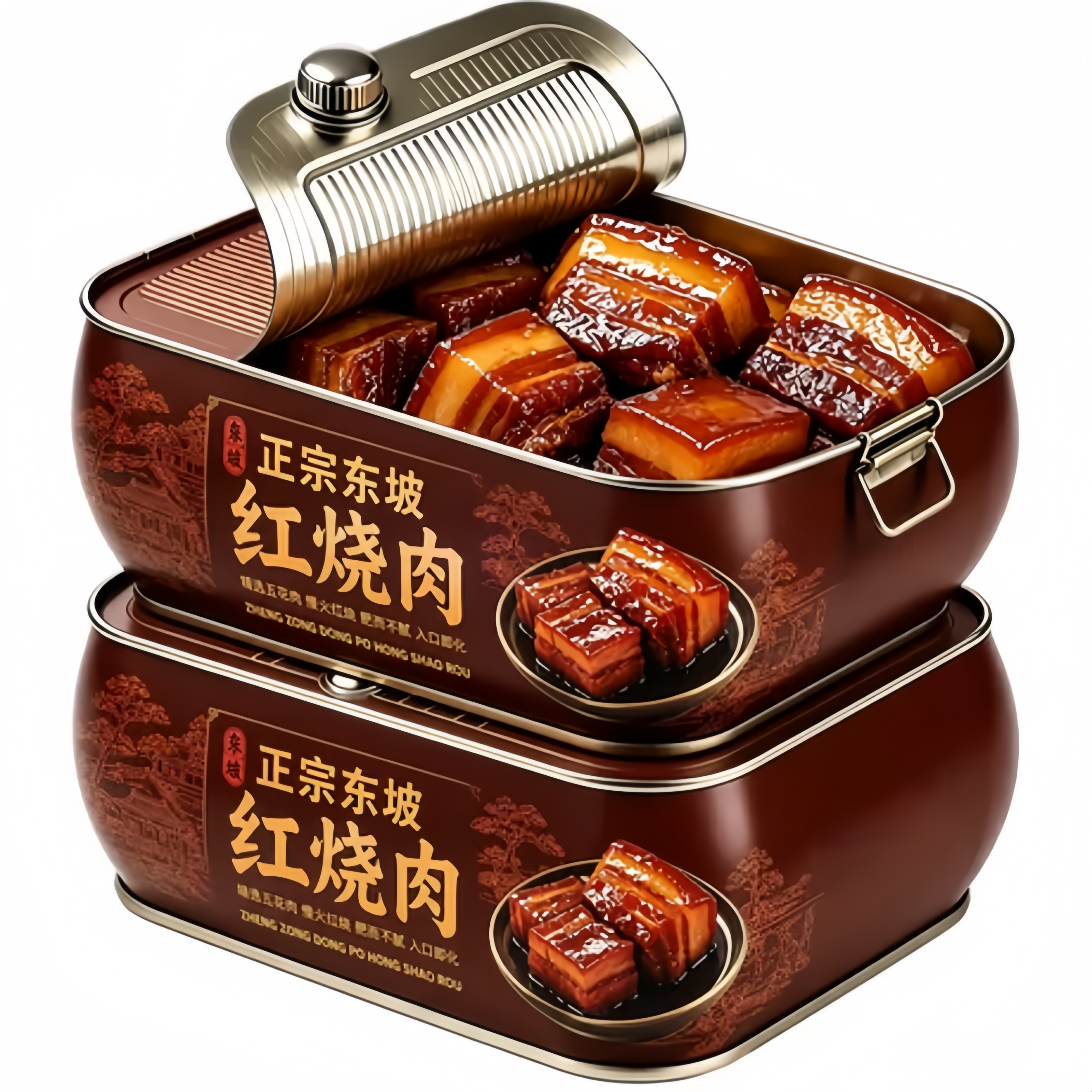 正宗东坡红烧肉预制菜半成品加热即食下饭菜官方纯肉五花肉无添加