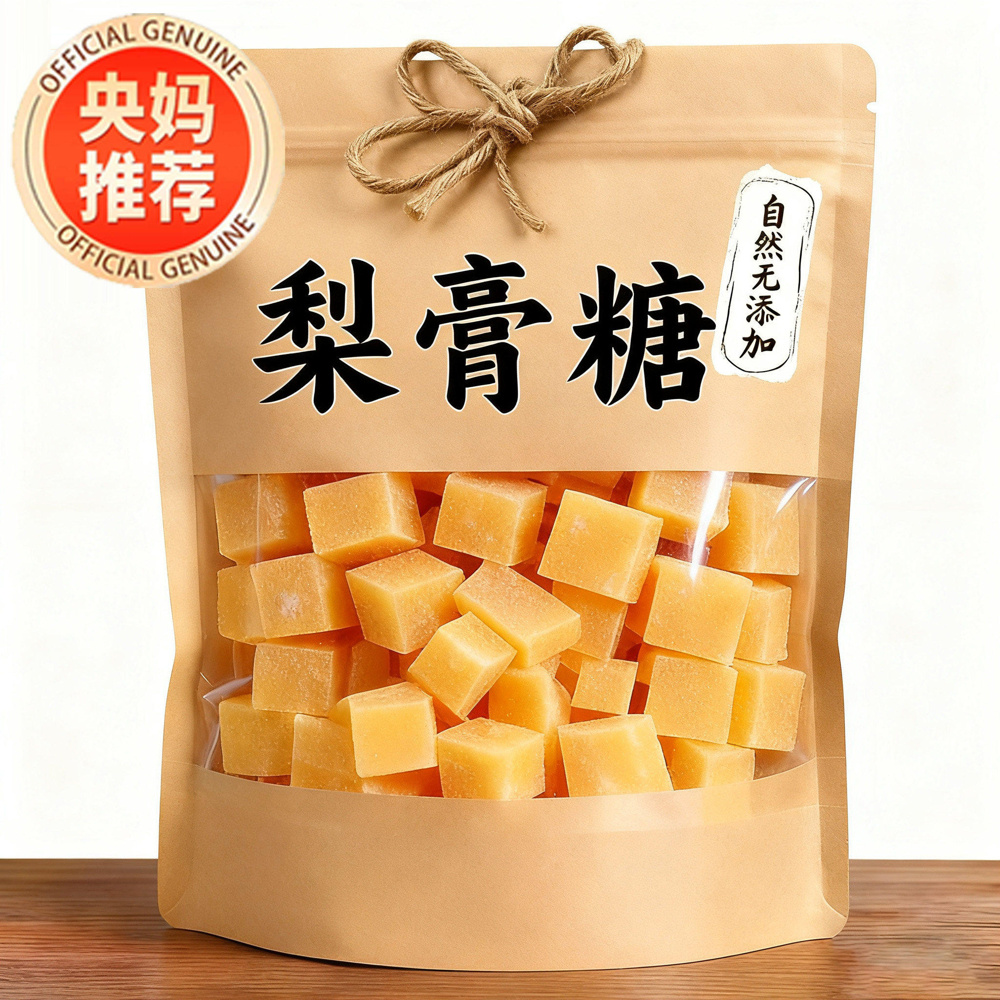 央妈推荐！百草梨膏糖梨膏糖化痰止咳润肺枇杷秋梨膏老人儿童清凉