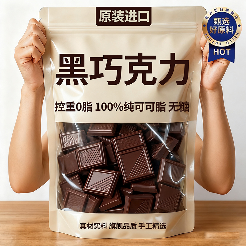 【央妈推荐】黑巧克力官方旗舰店