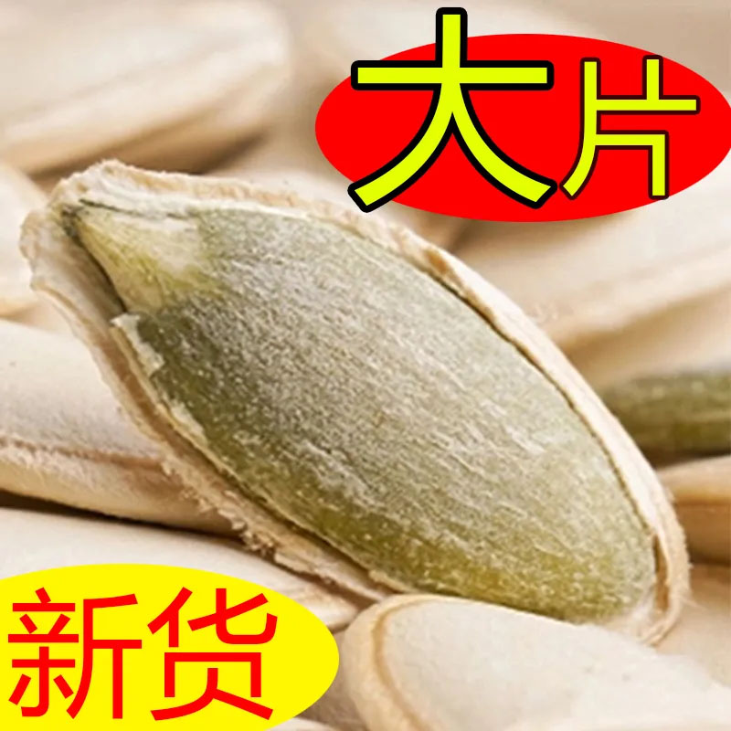 2025年新货南瓜子大粒特大500g盐焗炒货新疆南瓜子原味官方旗舰店