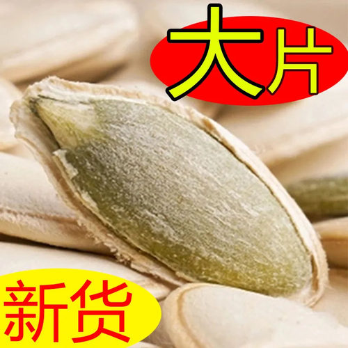 2025年新货南瓜子大粒特大500g盐焗炒货新疆南瓜子原味官方旗舰店