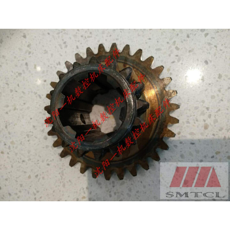 中捷摇臂钻床配件 Z3063 Z3080 61336 原厂双联齿轮 Z16 Z31 M3