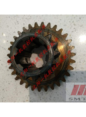 中捷摇臂钻床配件 Z3063 Z3080 61336 原厂双联齿轮 Z16 Z31 M3