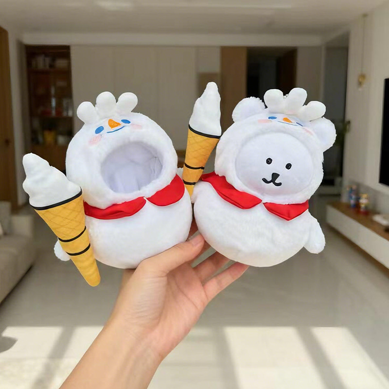 自嘲熊的第100件娃衣：可爱雪人