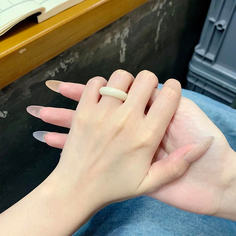 上千次打磨的菩提戒指，满满的爱