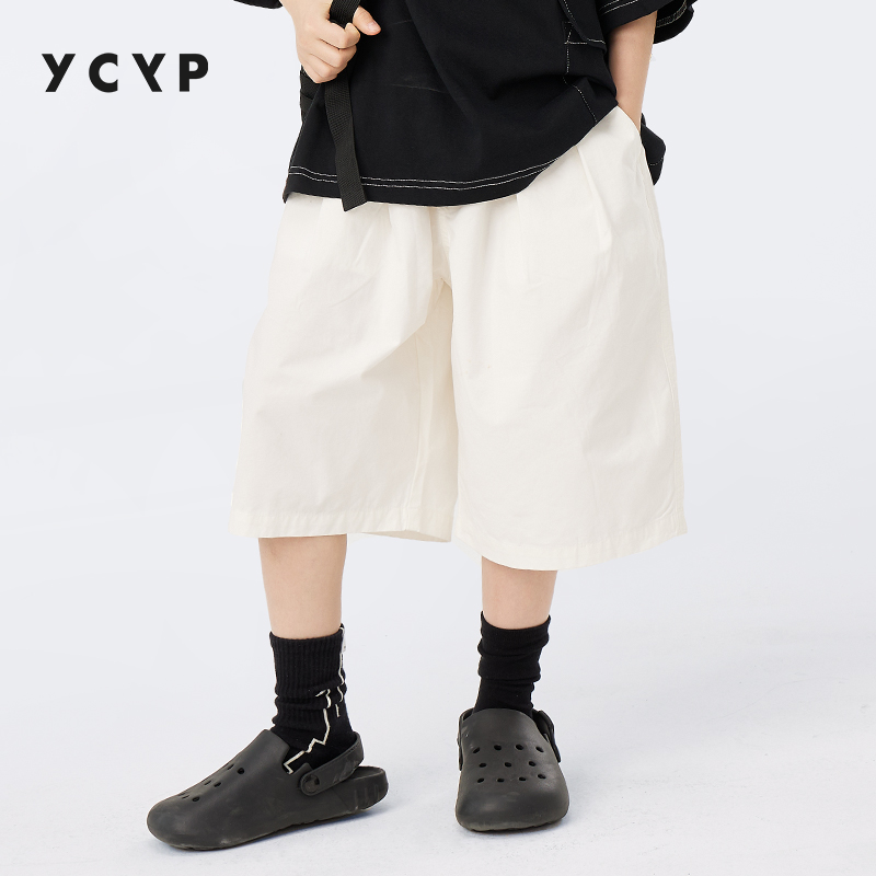 YCYP休闲宽松纯棉男童短裤薄款