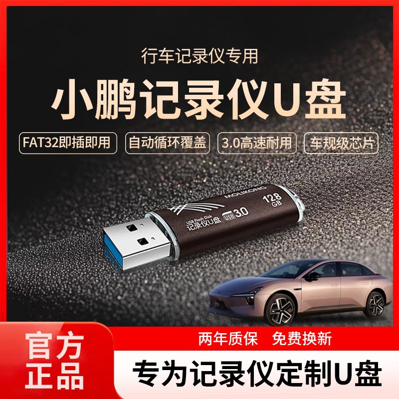 适用小鹏行车记录仪U盘哨兵模式