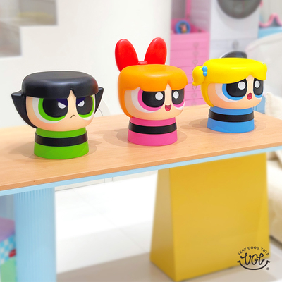 飞天小女警小矮凳椅子凳子潮玩