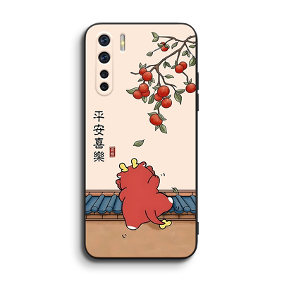 luckrider适用于oppoa91手机壳opopa91防摔pcpm00卡通pcpm00韩系保护套pcpmoo硅胶ooppa91文艺风opp0a91新款6