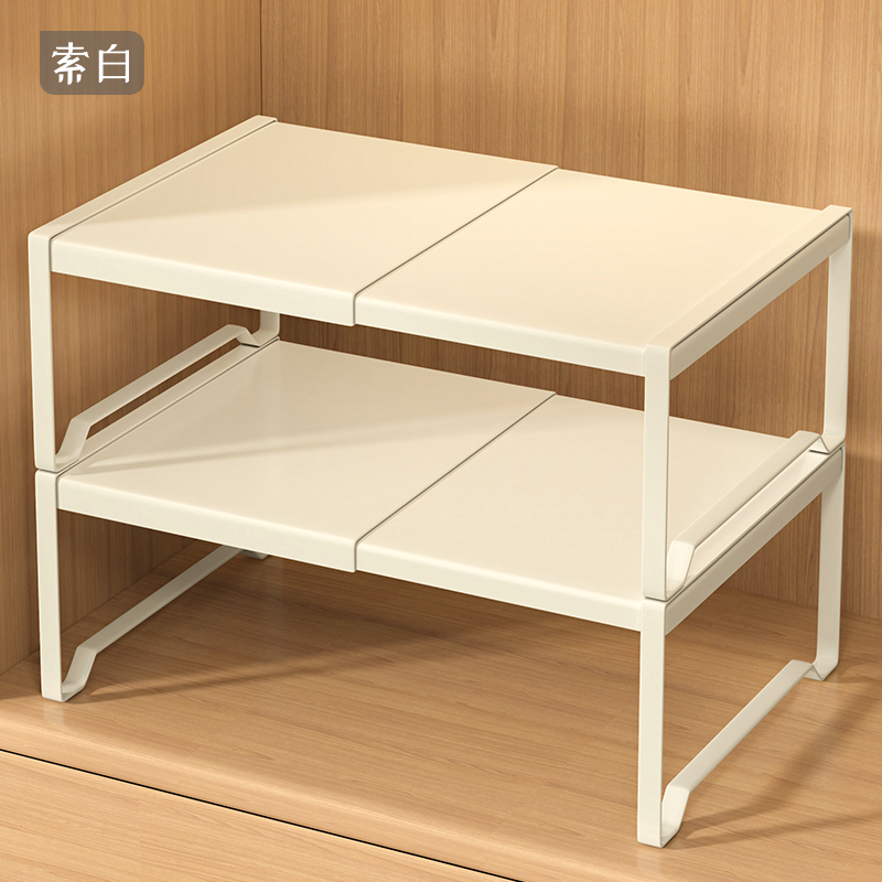 衣橱收纳分层神器柜子分层架衣柜分层隔板家用可伸缩可叠加置物架