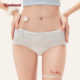 女士三角裤 纯棉款 女生高颜值内裤 女2026新款 慵蓝海风 小甜崽