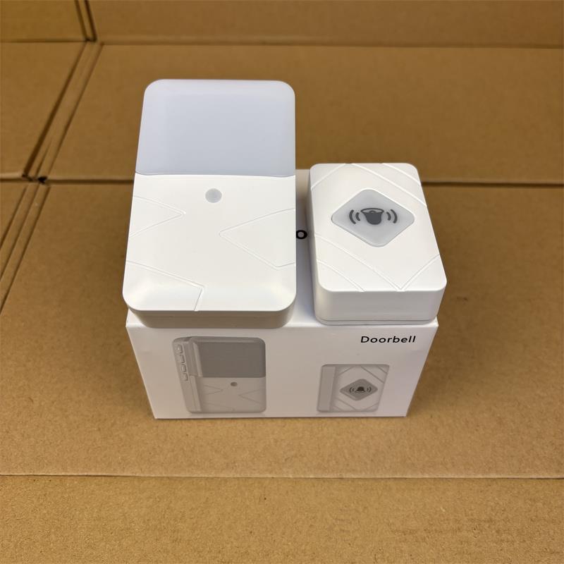 出口老美！IPX65防水！58种铃声人体感应夜灯！超牛400米无线门铃