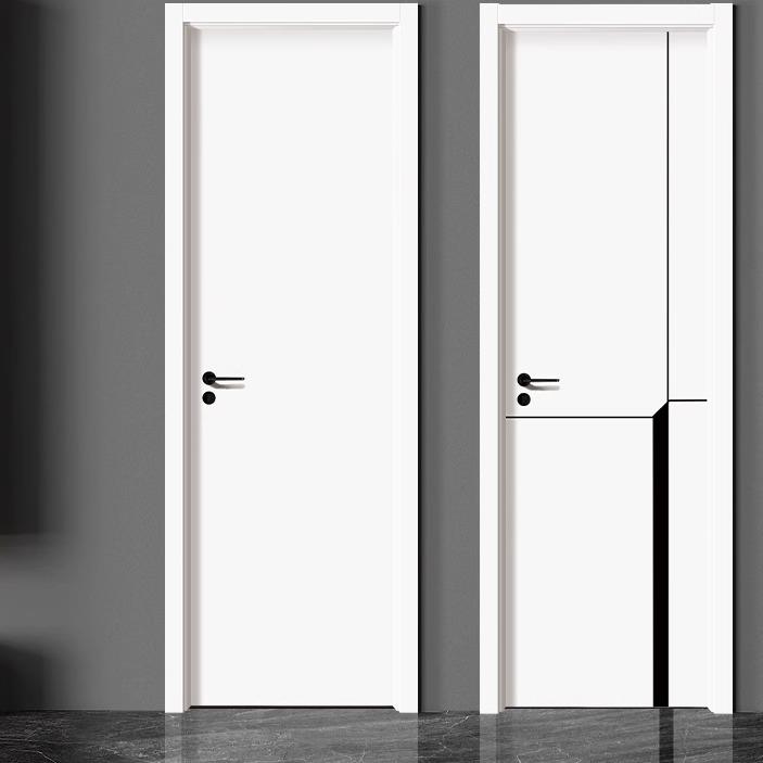 定制无漆生态门卧室门室内房间门静音门极简木门套装门实木复合门