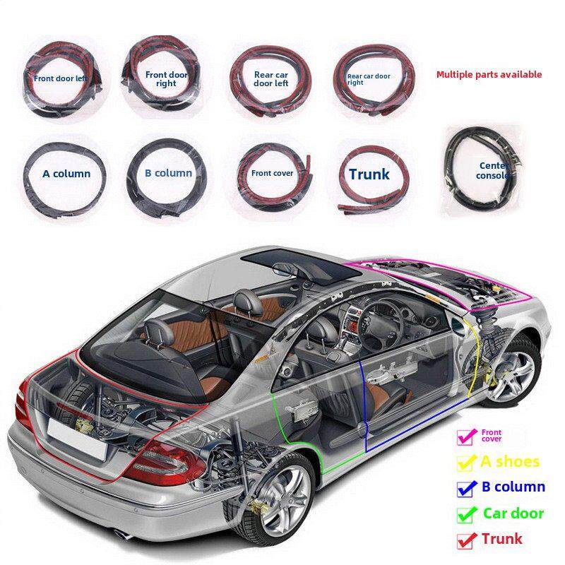 起亚K3K2K5K4智能运行环驰青田轿车发动机罩中控台Ab柱门隔音密封