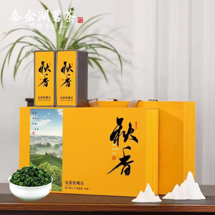 2025年新茶安溪特级铁观音茶叶浓香型兰花香乌龙茶高档礼盒装500g