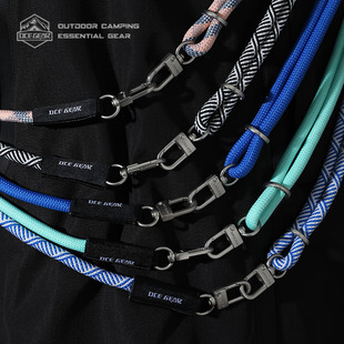 OCE GEAR户外山系任意绳原创斜跨手机绳挂脖绳露营徒步登山扣挂绳