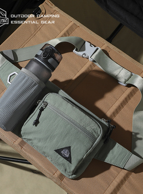 斜挎腰包女士斜挎胸包两用2024新款时尚胸前旅游尼龙防水轻便骑行