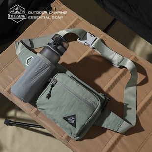 斜挎腰包女士斜挎胸包两用2024新款 胸前旅游尼龙防水轻便骑行 时尚