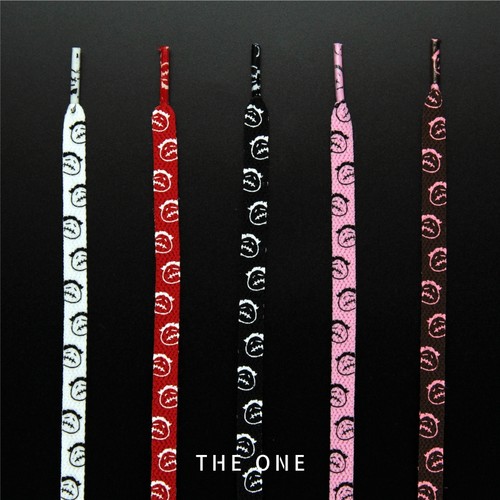 创意鬼脸印花鞋带适配空军一号