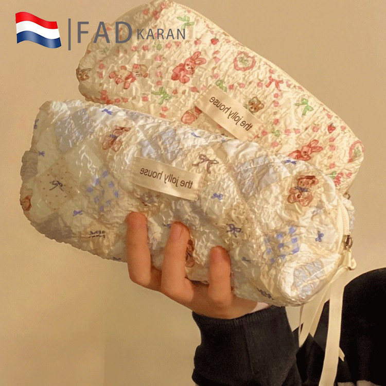 法国Fad Karan韩系卡通甜品小羊笔袋大容量学生文具盒收纳袋女生