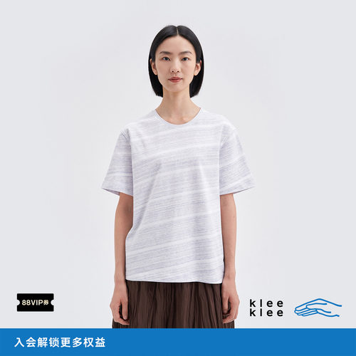 kleeklee全程认证环保棉短袖T恤