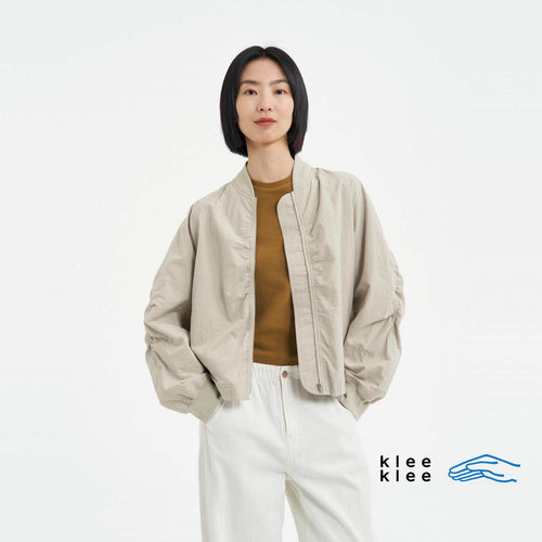 kleeklee环保棉小格子棉布外套
