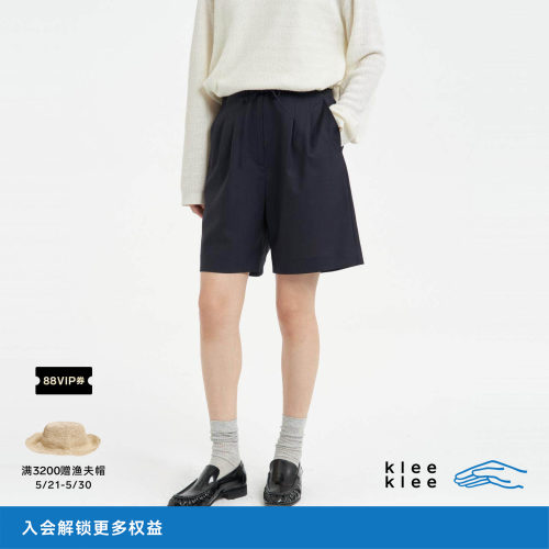 kleeklee显瘦百搭休闲舒适短裤