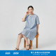 环保棉丝薄娃娃宽松休闲衬衫 klee klee25夏女装 连衣裙K0251DR02