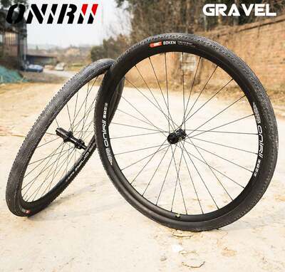 新品ONIRII奥利尼Gravel700C公路自行车越野轮组全地形碟刹砾石轮