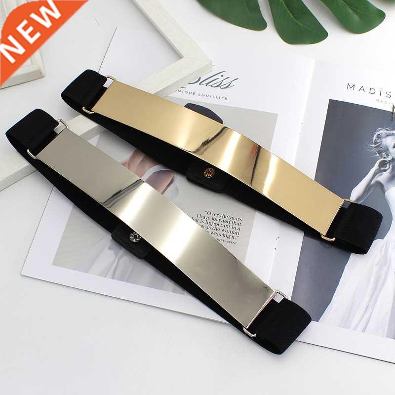 New Designer Belts for Woman Gold Silver Brand Belt Classy E