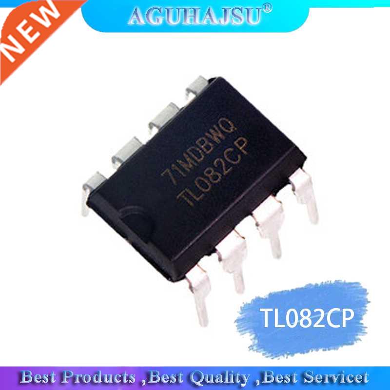10PCS TL082CP DIP-8 TL082 DIP TL082CN Operational amplifier