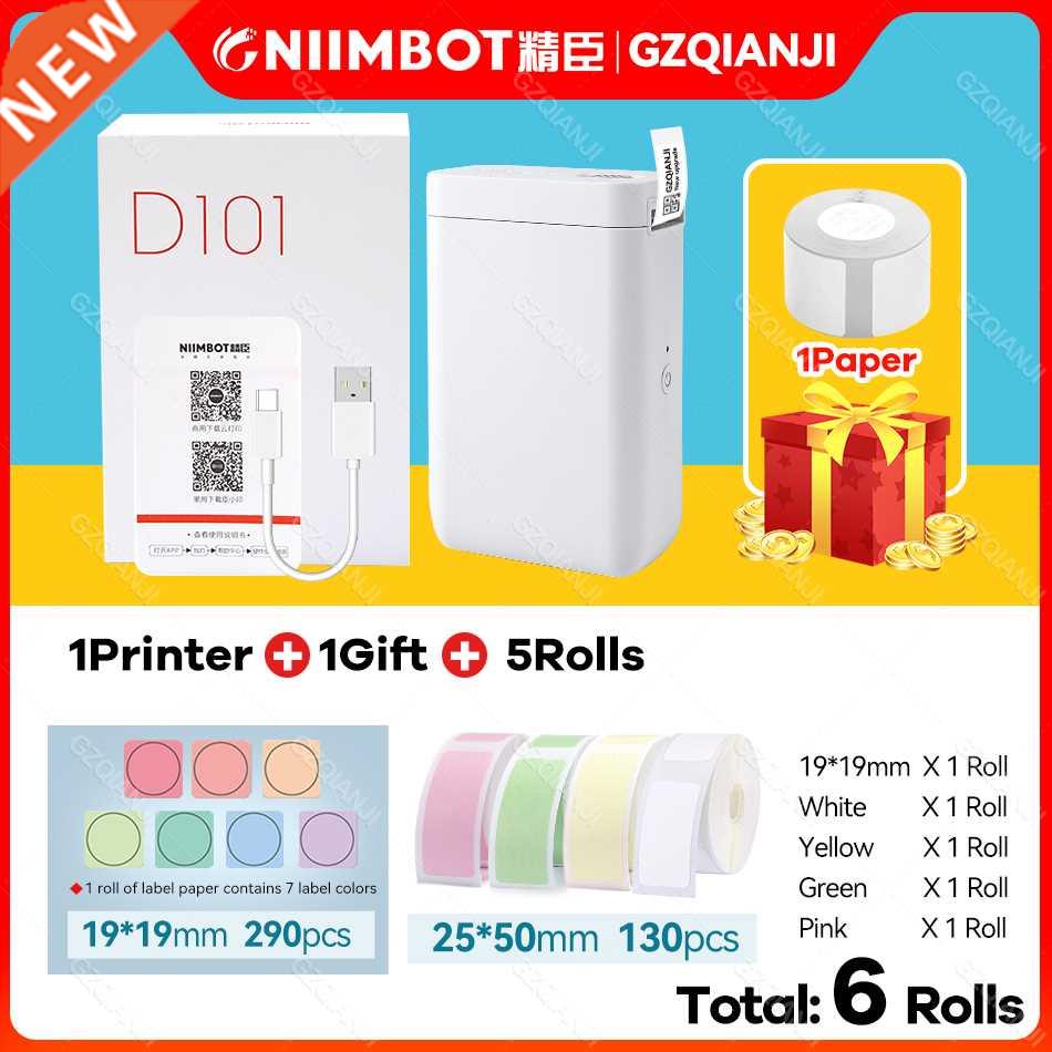 2021 Niimbot Label Printer D101 Cheapest Mini Wireless Prota