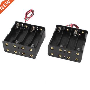 2Pcs Black 12V Case Wire Holder Battery for Batteri