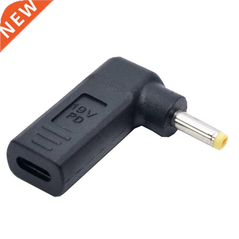 Right Angle 90 Degree Type-C Typc C USB Female To 4.0*1.7mm