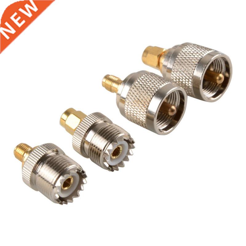 4Pcs A13 Kit Adapter PL259 SO239 to SMA Male Female RF Conne