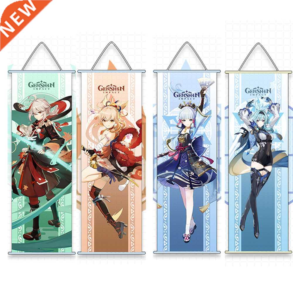 Genshin Impact Anime Cosplay Wall Hanger Kazuha Baal Ayaka A