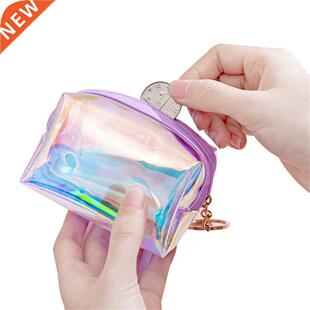 Girl Laser Coin Children Purse PVC Women Zipper Cute