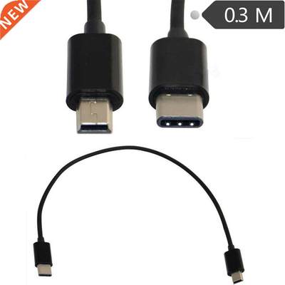 USB 3.1 Type C Male to Mini USB 2.0 Mini Male Data Power Sup