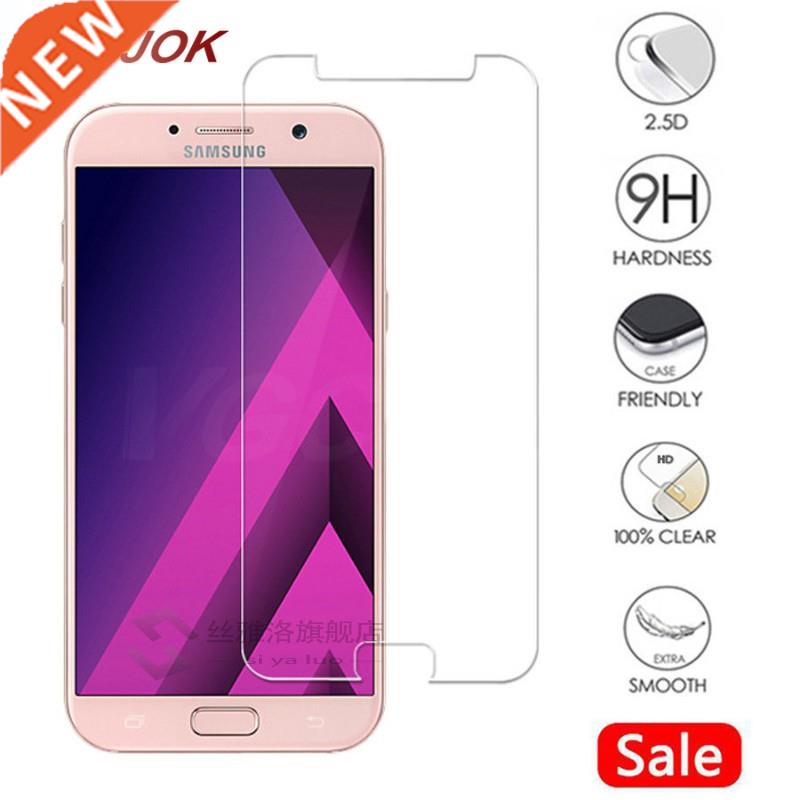 9H Protection Glass On The Samsung Galaxy A3 A5 A7 J3 J5 J7