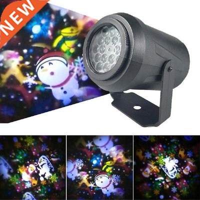 16 Pattern LED Snowflake Projector Lights Christmas