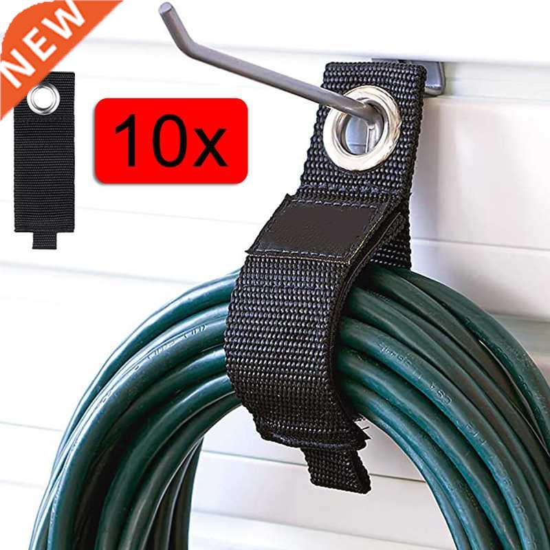 10x Car Trunk Tools Storage Straps with Magic Tape Automotiv