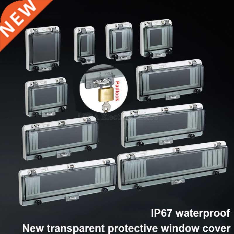 Circuit breaker transparent waterproof box window distribut