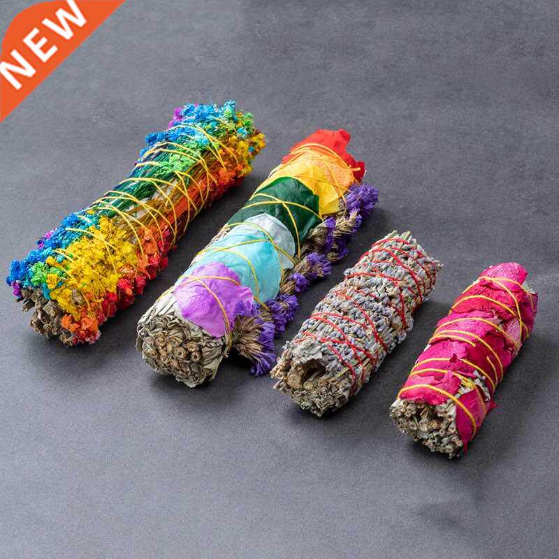 white sage incense with flower flavor incense bundles smudge