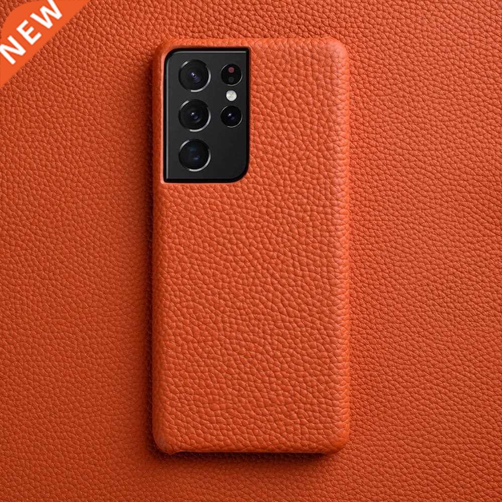 genuine leather case for samsung galaxy s21 ultra premium