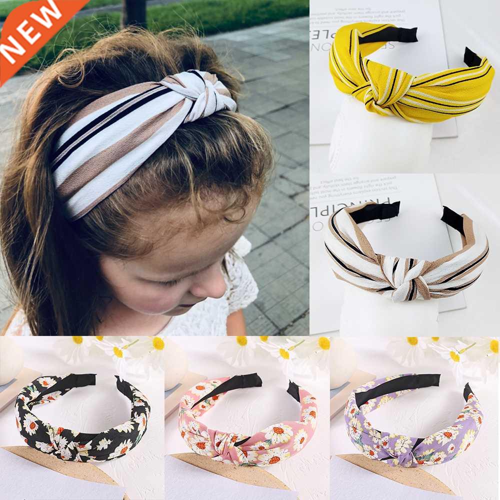 fashion sun flower knotted headband women hairband cute litt