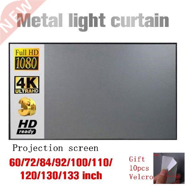 Portable Projector Screen Simple Curtain Anti-Light 60 70