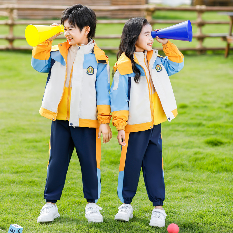 冬季小学生校服冲锋衣小学生校服