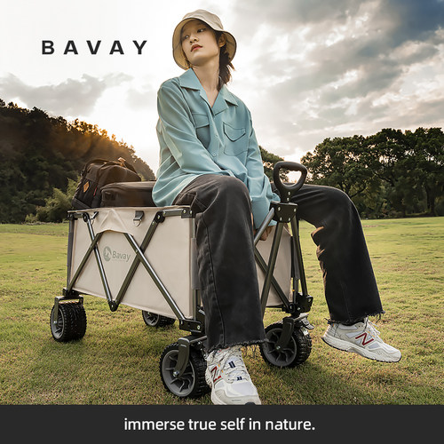 bavay北欢营地车户外便携拉杆