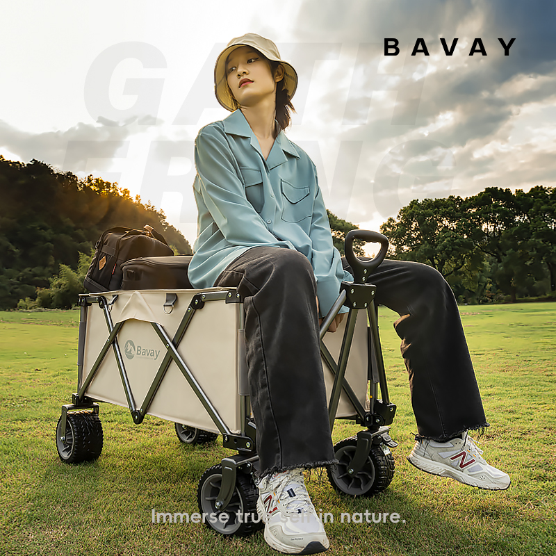 bavay北欢营地车户外便携拉杆